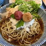 そば香房 おかげ - うめ冷やしUP