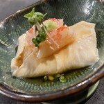 ​炭火焼 旬彩だるま - 京都　刺身湯葉