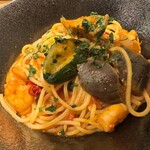 下川六〇酵素卵と北海道小麦の生パスタ 麦と卵 新宿西口店 - 