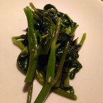 黒猫夜 - 空芯菜の炒め