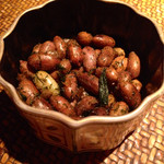 ピーナッツの青のり風味揚げ