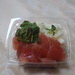 日本のさらだ いとはん - 料理写真:キハダマグロと長芋の黄身醤油和え