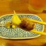 焼鳥桃源 - チーズしその豚巻き（アップ）