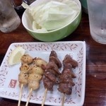 Yakitori Daikichi - 140814ぼんじり、ずり