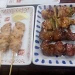 Yakitori Daikichi - 140814せせり、ねぎま、きも