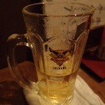 琉球しゃぶしゃぶ 豊 - さんぴん茶（250円）。