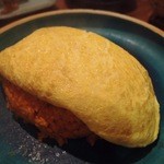 琉球しゃぶしゃぶ 豊 - 特製とろとろオムライス。
