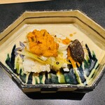 蓬左茶寮 - 雲丹鱧