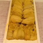 蓬左茶寮 - 美国沖の白　キタムラサキウニ