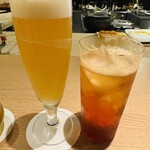 蓬左茶寮 - ビールとサンザシ
