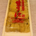 蓬左茶寮 - 美国沖の白　キタムラサキウニ