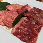 焼肉なべしま - 黒毛和牛とハラミ