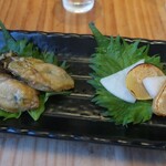 恵風和暢　あっと - ・先付 2種盛り