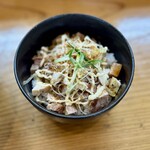 麺処 いし川 - ミニ叉焼丼 300円