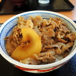 吉野家 - 2014年9月7日(日)　牛丼並盛(つゆだく)300円