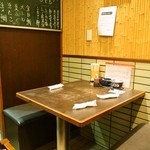 Harukoma - テーブル席