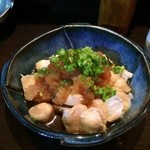 じなん坊 - ぼんじりおろしポン酢は、ぼんじりの概念が変わります。