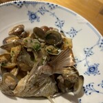 Mugen - 真鯛のアサリバター蒸し