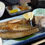 民宿戸髙 - 特大さば開き定食