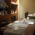 ビストロ プティソレイユ - 落ちついた雰囲気空間です