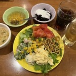 ブロンコビリー - セットサラダバー＆ドリンクバー