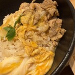 中村麺兵衛 - 大山とり親子丼（UP）