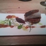 Point - マナガツオポワレ毛ガニとレンコンのガレッと