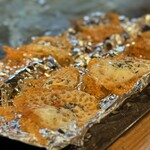 大正お好み屋 ままま - チーズレンコン 530円  パリパリやぁ！