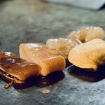 大正お好み屋 ままま - 「ままま」さんの具材ってほんまそのまま食べたい (´◡`) 