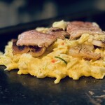 大正お好み屋 ままま - ※ 他の方のミックス焼き(まぜ焼き)ヽ(●´∀`)ﾉ゜