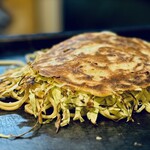 大正お好み屋 ままま - ٩( °ꇴ °)۶━╹̻╹̻｡ なんちゅーーー焼き色や！！！