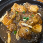 元記 - 牡蠣のオイスターソース鉄板焼き