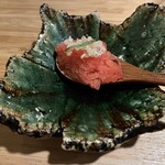 根津 焼鳥 照隅 - お口直しのトマトのグラニテ