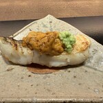 野口 - 【 白甘鯛　うに 】