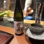 鉄板焼き いわ倉 - 豊盃 特別純米酒 旨辛口(青森)