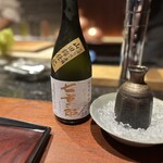 鉄板焼き いわ倉 - 七重郎 純米大吟醸 低温熟成・原酒(福島)