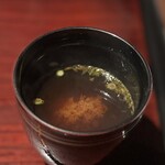 鉄板焼き いわ倉 - 赤だし