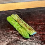 SUSHI TOKYO TEN、 - アスパラ