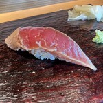 SUSHI TOKYO TEN、 - 赤身のヅケ