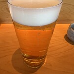 SUSHI TOKYO TEN、 - 生ビール♡