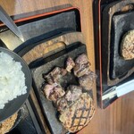 感動の肉と米 - 料理写真: