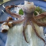 一花亭たびじ - 活イカ