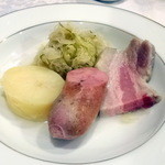 サラマンジェ ド イザシ ワキサカ - シュークルート ガルニ（シェア後）2,400円