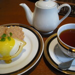 マルゼンカフェ - 檸檬ケーキと紅茶