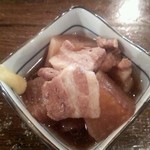 立呑屋 よってけバー - 豚バラと大根の煮込み