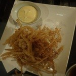 うみんちゅぬ　やまんちゅぬ - 島らっきょうの天ぷら