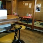 Sano Ramen Takano - 入口から見た店内