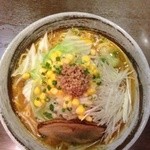 麺屋 こやす - みそラーメンねぎもやし