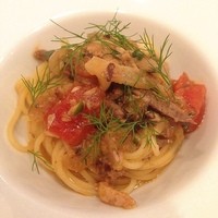 リストランテオガワ - 秋刀魚のパスタ
                
                あ、初秋刀魚だ