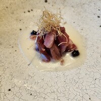 レストラン雪峰 - 先付　鮪。